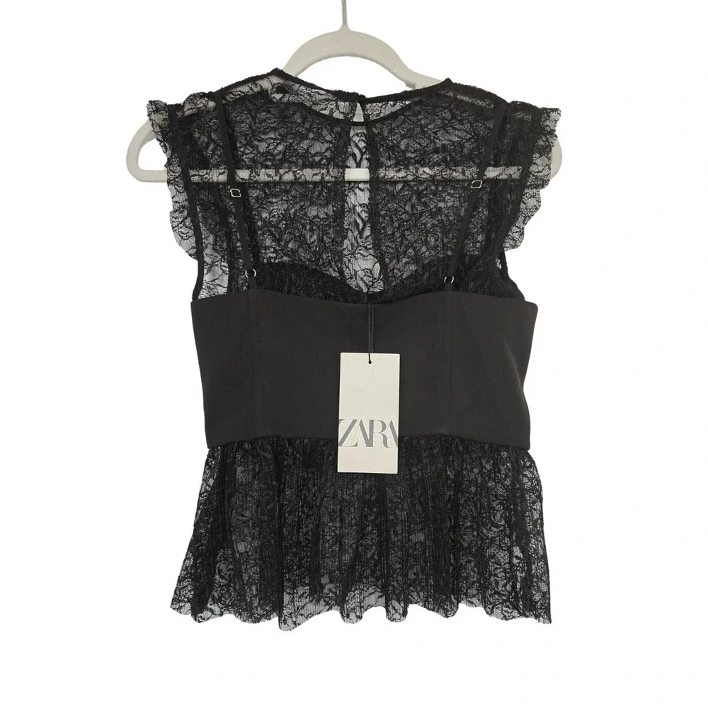 Zara lace bustier